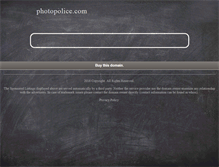 Tablet Screenshot of photopolice.com